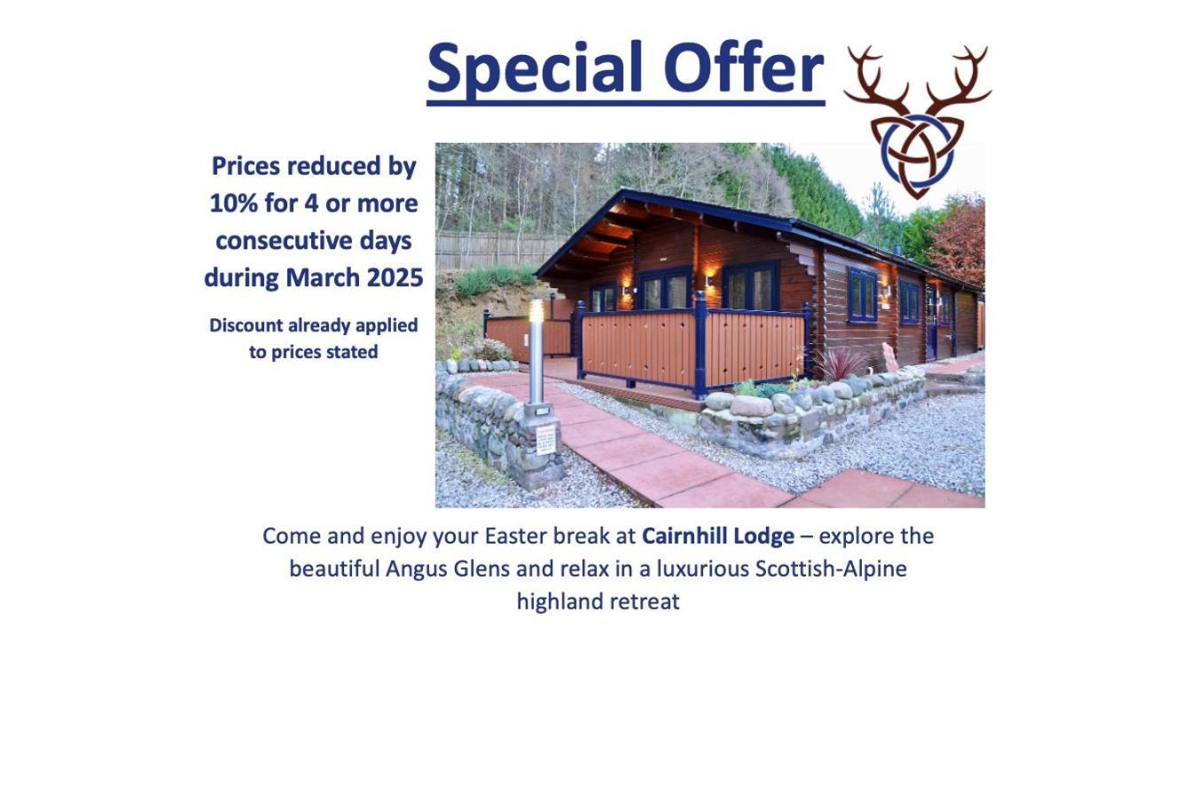 Cairnhill Lodge - Award-Winning Luxury Highland Retreat Blairgowrie and Rattray Extérieur photo